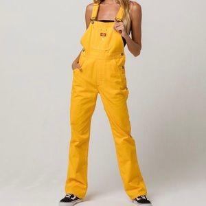 Dickies overalls yellow